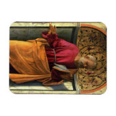 Petrus (Temppera auf der Leinwand) Magnet (Horizontal)