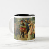Petrushka kommt, 1888 zweifarbige tasse (Vorderseite Links)