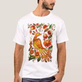 Petrykivka ukrainian firebird T-Shirt (Vorderseite)