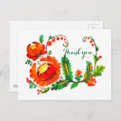 Petrykivka Ukrainische Kunst Postkarte (Vorne/Hinten)