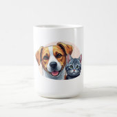 pets and dog kaffeetasse (Mittel)