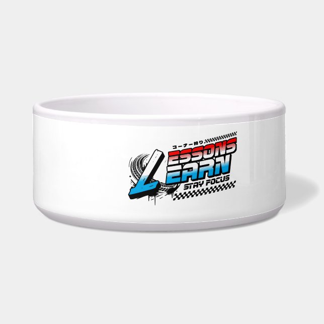 PETS FOCUS LESSONS LEARN CERAMIC PET BOWL  NAPF (Vorderseite)