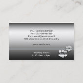 pets Haustierpflege-Visitenkarte Visitenkarte (Rückseite)