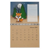Pets niedliches Tier des Campings-20XX Kalender (Feb 2026)