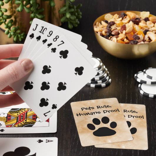 Pets Rule Playing Cards Spielkarten (In Situ)