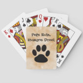 Pets Rule Playing Cards Spielkarten (Rückseite)