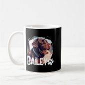 Pets Simple Modern Cool Nge Name And Photo Kaffeetasse (Links)