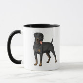 Pet's Simple Modern Cool Typography Photo Mug Tasse (Links)