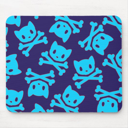 Petsami faules blaues Mousepad (Vorne)