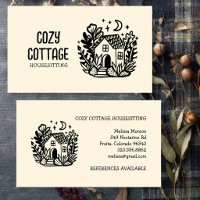 Petsitter Zuhause Niedliche Hütte Art Custom
