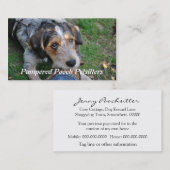 Petsitting Hundepathos Visitenkarte (Vorne/Hinten)