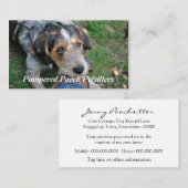Petsitting Hundepathos Visitenkarte (Vorne/Hinten)