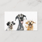 Petsitting Visitenkarte (Rückseite)