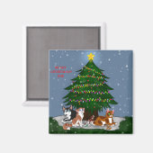 PETTE BEI CHRISTMAS MAGNET (Vorderseite/Rückseite)