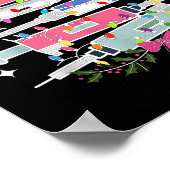 Pette Laboratory Christmas Tree Lights Med Laborat Poster (Ecke)