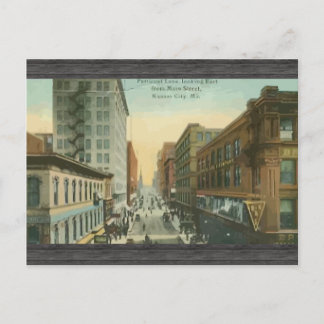 Petticoat Lane, Kansas City, Vintag Postkarte