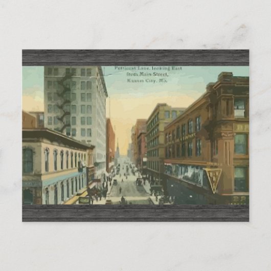 Petticoat Lane, Kansas City, Vintag Postkarte (Vorderseite)