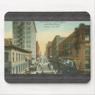 Petticoat Lane, Kansas City, Vintage Mousepad