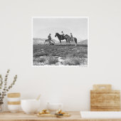 Petting Antelopes. Poster (Küche)