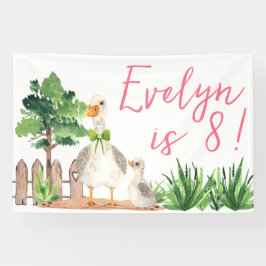 Petting Zoo Birthday Part Banner | Duckversion