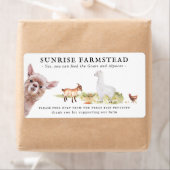 Petting Zoo | Etiketten für Leckereien von Nutztie (Insitu)