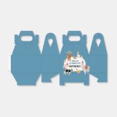 Petting Zoo Party Animals Barnyard Birthday Boy Geschenkschachtel (Ungefaltet)