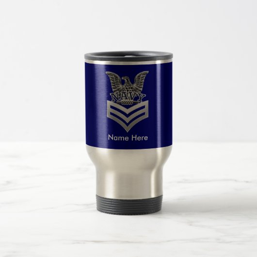 Petty Officer First Class Custom Tasse (Mittel)