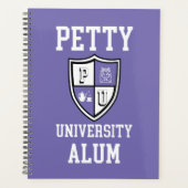 Petty University Alum grad alma mater periwinkle Planer (Vorderseite)