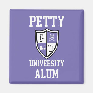 Petty University Alum grad periwinkle alma mater Magnet