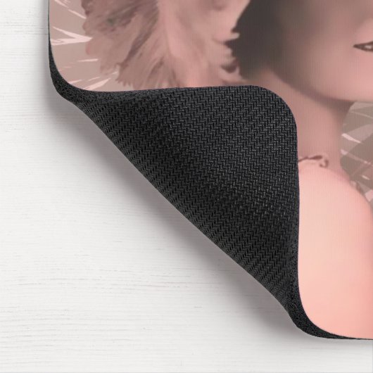 PETULA, 1910ER LADY IN GROSSER HAT: PEKING MOUSEPAD (Ecke)