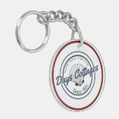 Petunia #17, Days Hütten Schlüsselanhänger (Vorderseite links)