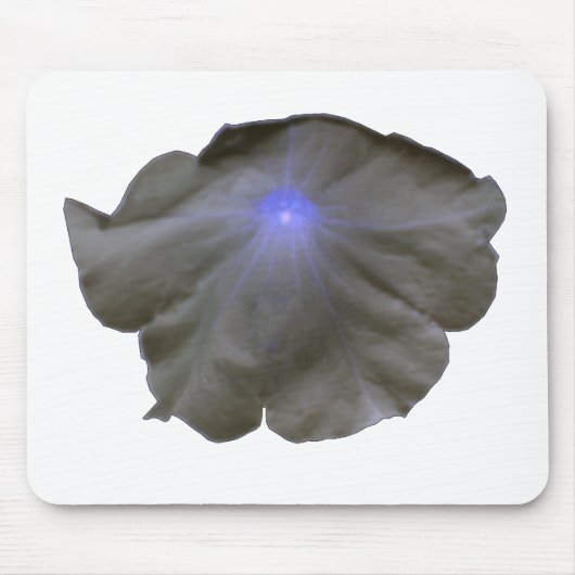 Petunia Black and Blue Mousepad (Vorne)