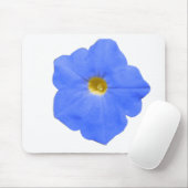 Petunia Blau und Gelbe Mousepad (Mit Mouse)