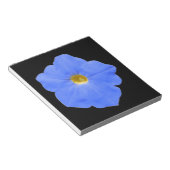 Petunia Blue und Yellow Notepad Notizblock (angewinkelt)