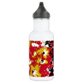 PETUNIA-BLUME EDELSTAHLFLASCHE (Rechts)