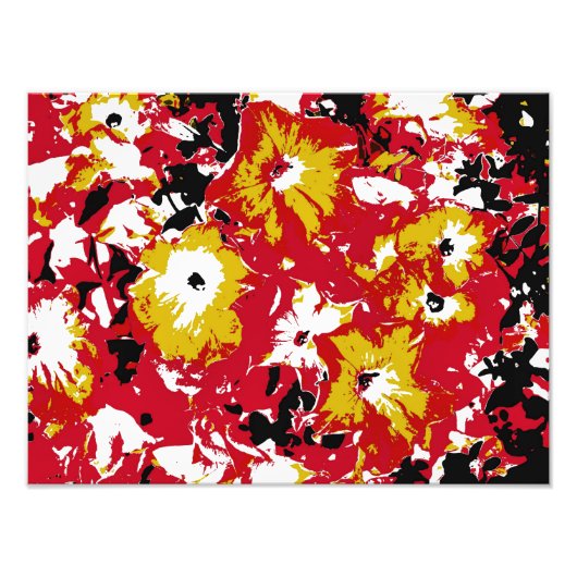 PETUNIA-BLUME FOTODRUCK (Vorne)