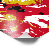 PETUNIA-BLUME FOTODRUCK (Ecke)