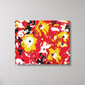 PETUNIA-BLUME LEINWANDDRUCK (Vorderseite)