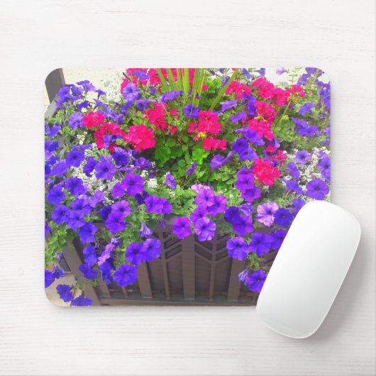 Petunia Blume Patch Mousepad (Mit Mouse)