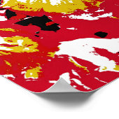 PETUNIA-BLUME POSTER (Ecke)