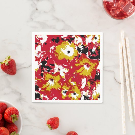 PETUNIA-BLUME SERVIETTE (Beispiel)