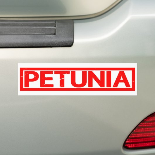 Petunia-Briefmarke Autoaufkleber (Auf Auto)