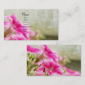 Petunia Business Card Visitenkarte (Vorne/Hinten)