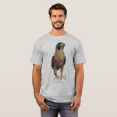 Petunia der Wanderfalke T-Shirt (Vorne ganz)