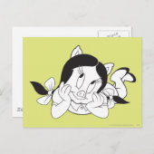 Petunia Dreaming Postkarte (Vorne/Hinten)