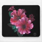 Petunia Flower mouse pad Mousepad (Vorne)