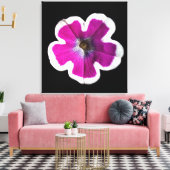 Petunia Fotograf Leinwanddruck (Insitu (Wohnzimmer))