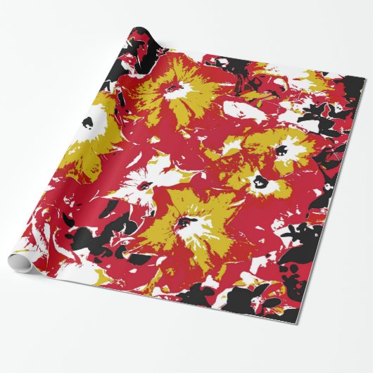 PETUNIA GESCHENKPAPIER (Ungerollt)