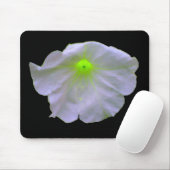 Petunia Green Glow Mousepad (Mit Mouse)