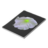 Petunia Green Glow Notepad Notizblock (Rotiert)